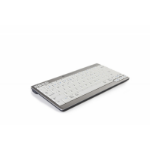 BakkerElkhuizen UltraBoard 950 Wireless clavier Bluetooth QWERTY Anglais américain Gris clair, Blanc