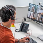 HP Poly Blackwire 5210 mono USB-C-headset + 3,5 mm stekker + USB-C/A-adapter