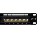 StarTech.com Panel de Parcheo de 24 Puertos RJ45 Cat6 110 - 1U Montaje en Rack - Patch Panel - 45 Grados