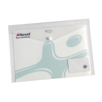Rexel Ice Popper Wallet With Business Card Pocket A4 Clear (5)