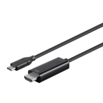 Monoprice 36085 video cable adapter 106.3" (2.7 m) HDMI Type A (Standard) USB Type-C Black