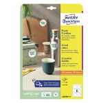 Avery 6229REV-10 self-adhesive label Round Removable White 60 pc(s)