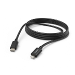 Hama 00201599 lightning cable 3 m Black