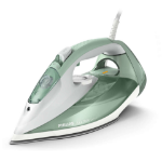 Philips 7000 series DST7012/70 iron Steam iron SteamGlide Plus soleplate 2600 W Green, Grey