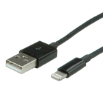 VALUE Lightning - USB 1.8 m 1,8 m Zwart