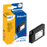 Pelikan 4109071/H87 Ink cartridge magenta, 1.57K pages ISO/IEC 24711 17ml (replaces HP 951XL) for HP OfficeJet Pro 8100/8610/8620