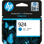 HP 924 CYAN ORIGINAL INK CART 400 PAGE YIELD FOR OJPRO 8139E 8138E 8120E 8120