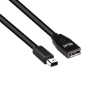 CLUB3D CAC-1121 DisplayPort cable 39.4" (1 m) Mini DisplayPort Black