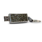 Centon Swarovski Crystal, 32GB USB flash drive USB Type-A 3.2 Gen 1 (3.1 Gen 1) Charcoal