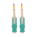 Tripp Lite N823S-01M-MG InfiniBand/fibre optic cable 39.8" (1.01 m) SN OFNR Aqua color, Magenta, White