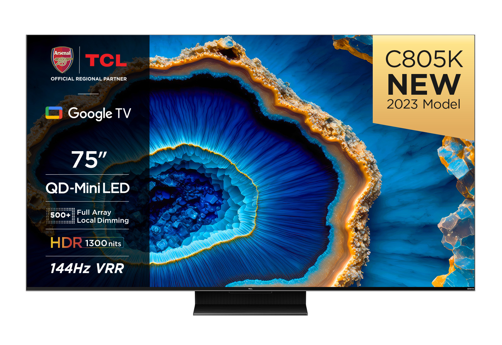 Photos - Television TCL C80 Series 75C805K TV 190.5 cm  4K Ultra HD Smart TV Wi (75")