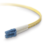 Belkin 10m LC / LC fiber optic cable 393.7" (10 m) OFC Yellow