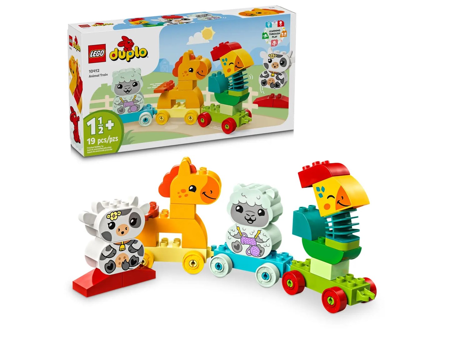 LEGO DUPLO 10412 - Animal Train - bygg