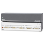 Extron DVI DA video line amplifier Black, Stainless steel