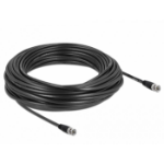 DeLOCK 80088 coaxial cable 25 m BNC RG-59 Black