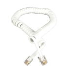 Videk Handset Coiled Cable 3Mtr
