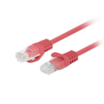 Lanberg PCU6-20CC-0100-R networking cable Red 1 m Cat6 U/UTP (UTP)