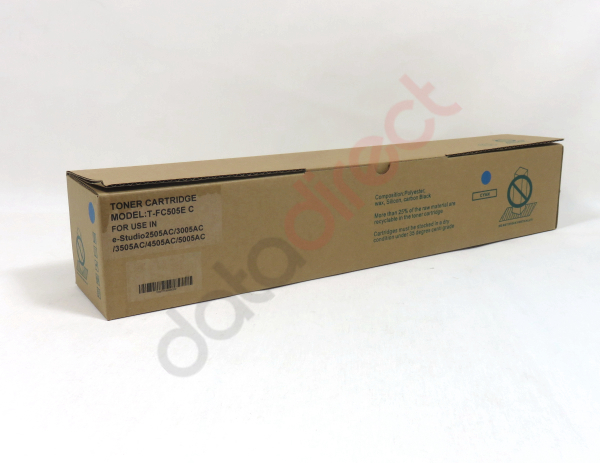Image of DATA DIRECT Toshiba 3505 4505 5005 Toner Cyan Compatible 6AJ00000208