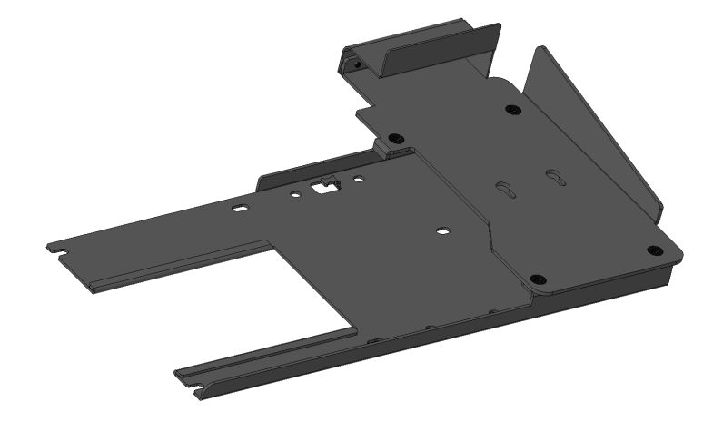 Elo Touch Solutions EMV cradle kit for Wallaby self-service stand, compatible with Verifone P400