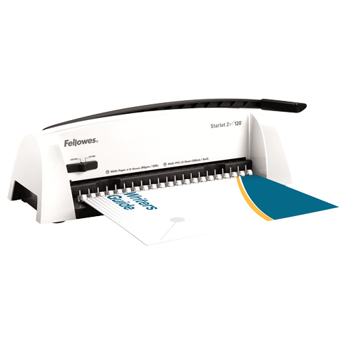 Image of Fellowes Starlet 2+ ring binder Grey. White