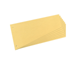 Herlitz 10838381 divider Cardboard Yellow 100 pc(s)