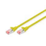 Digitus CAT 6 S/FTP Patch Cable, 0.5 m, Yellow