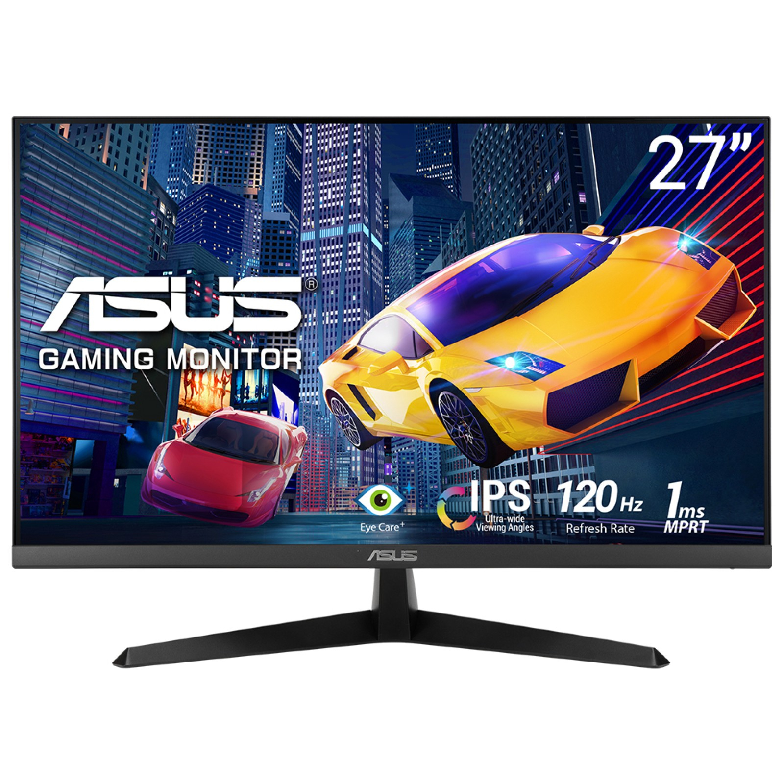 ASUS EyeCare VY279HGR (68.6 cm (27 Zoll), schwarz, FullHD, IPS, Adaptive-Sync, 120Hz Panel) computer monitor