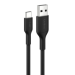 Belkin CAB021FQ3MBK USB cable 3 m USB A USB C Black