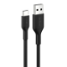 Belkin CAB021FQ3MBK USB cable 118.1" (3 m) USB A USB C Black