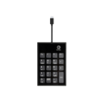 Port Designs 900801 clavier numérique Ordinateur portable USB Noir, Gris