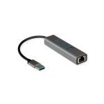 ROLINE 12.02.1112 interface hub USB 3.2 Gen 1 (3.1 Gen 1) Type-A Grey