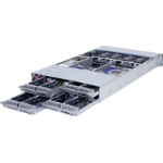 GIGABYTE H262-P61 LGA 4926 Rack (2U) Zwart, Staal