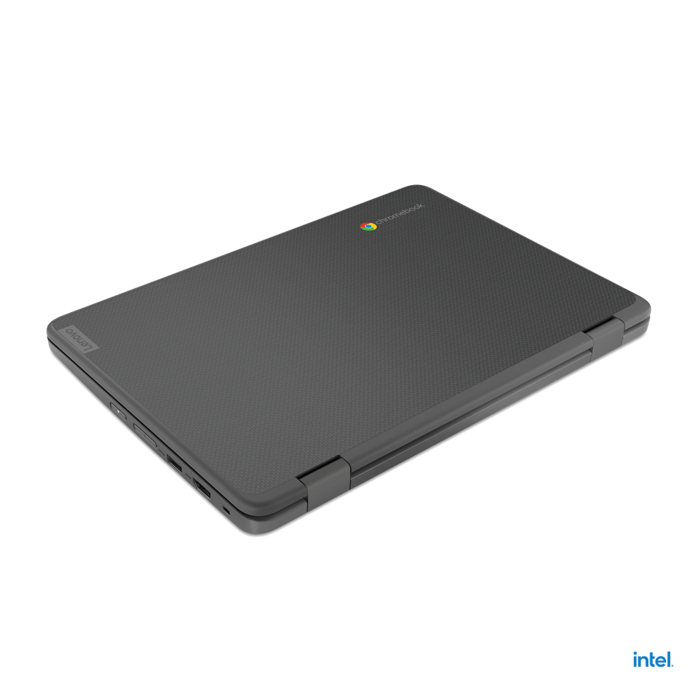 Lenovo 500e Yoga Chromebook 31 cm (12.2") Touchscreen WUXGA Intel® N N100 8 GB LPDDR5-SDRAM 64 GB eMMC Wi-Fi 6E (802.11ax) ChromeOS Grey