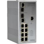 ComNet CNGE2FE8MSPOE+ network switch Managed L2+ Gigabit Ethernet (10/100/1000) Power over Ethernet (PoE) DIN rail Silver
