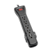 Tripp Lite SUPER725B surge protector Black 7 AC outlet(s) 300" (7.62 m)