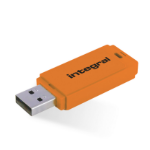 Integral 64GB USB2.0 DRIVE NEON ORNG