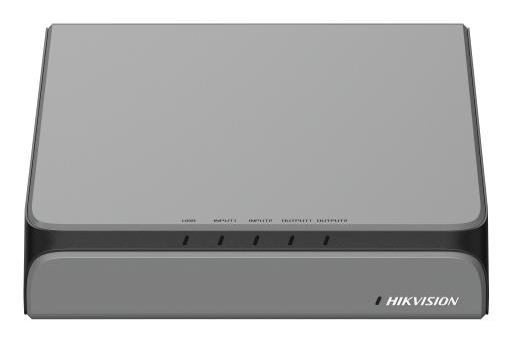 Hikvision DS-QAPPU1212-N AV processor Grey
