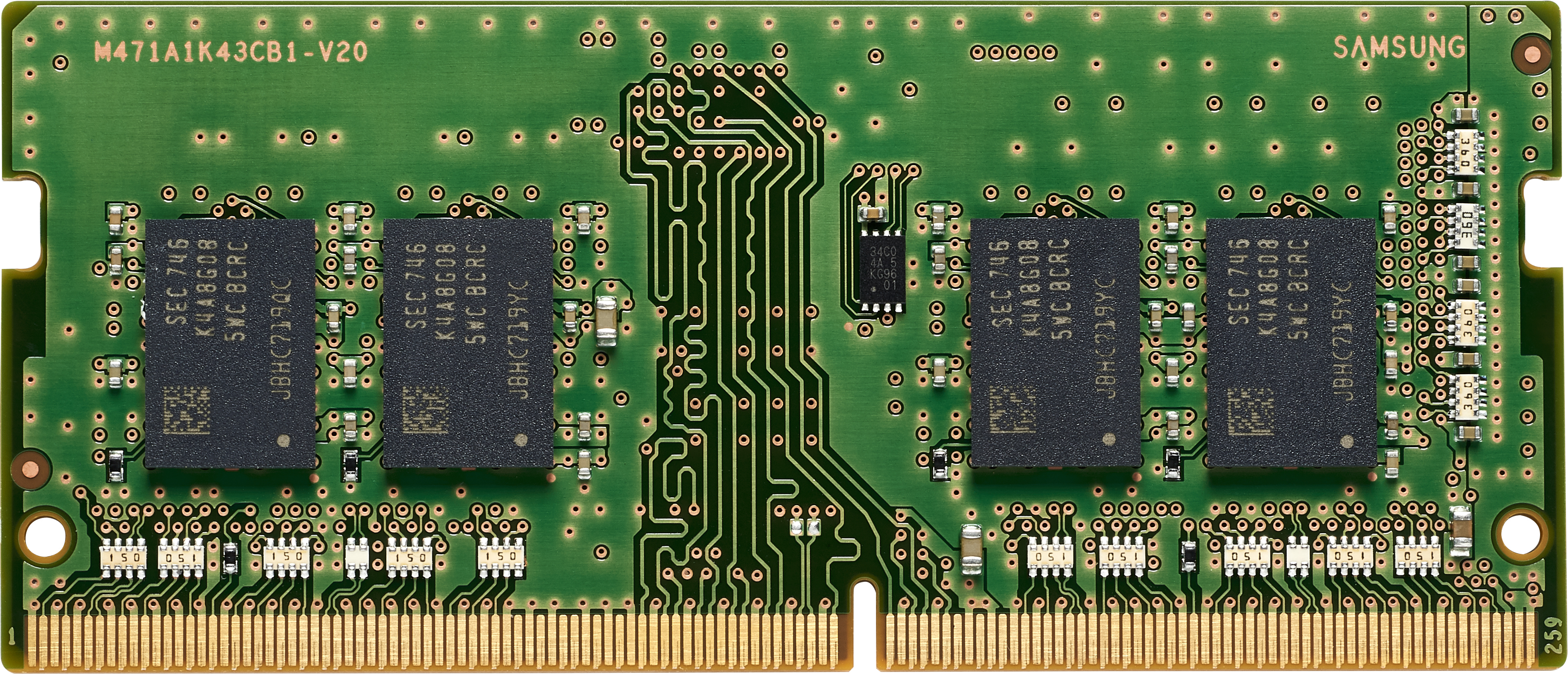 Image of HP 8GB (1x8GB) 3200 DDR4 NECC SODIMM memory module