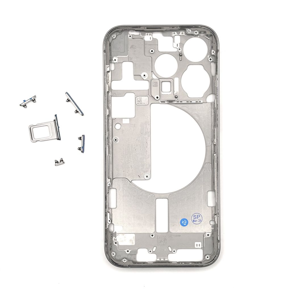 EU Product - iPhone 15 Pro Midframe - White Titanium thumbnail