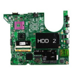 DELL M824G laptop reserve-onderdeel Moederbord