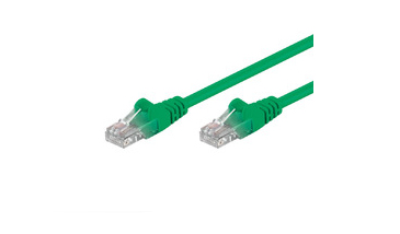 Microconnect Cat6 U/UTP 10m networking cable Green U/UTP (UTP)