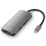 Sharkoon USB 3.0 Type C Multiport Adapter USB 3.2 Gen 1 (3.1 Gen 1) Type-C Grey