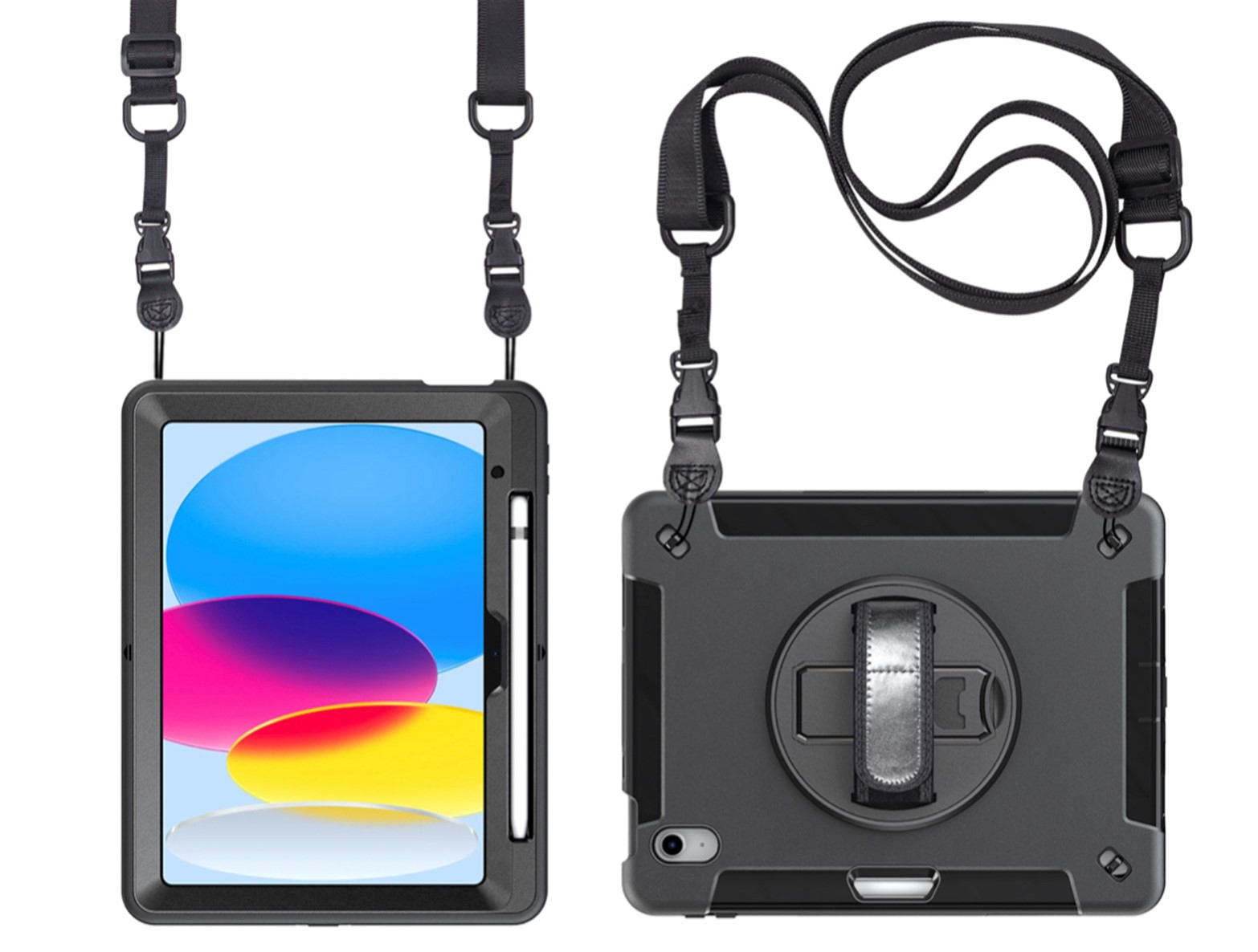 JLC iPad 10th 10.9 2022 Spartan with PU Hand strap