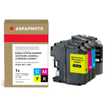 AgfaPhoto APB227SETD inktcartridge 4 stuk(s) Compatibel Hoog (XL) rendement Zwart, Cyaan, Magenta, Geel
