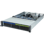 GIGABYTE R263-Z32-AAV1 LGA 6096 Rack (2U) Zwart, Staal