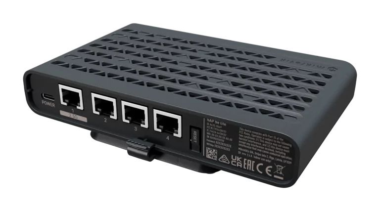 Image of Mikrotik hAP be lite wireless router Ethernet Dual-band (2.4 GHz / 5 G