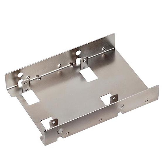 Image of Silverstone SDP08 8.89 cm (3.5") Carrier panel Metallic