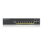 Zyxel GS1920-8HPV2 Managed Gigabit Ethernet (10/100/1000) Power over Ethernet (PoE) Zwart