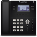 SANGOMA S406 - VoIP-Telefon mit Rufnummernanzeige - Voice-over-IP - Voice-over-IP