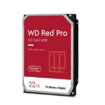 Western Digital Red Pro internal hard drive 22 TB 7200 RPM 512 MB 3.5" Serial ATA III